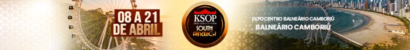 KSOP South America 2026 em Balneário Camboriú com torneios e transmissões
